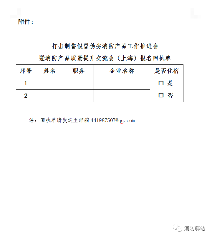 關(guān)于召開打擊制售假冒偽劣消防產(chǎn)品推進會暨消防產(chǎn)品質(zhì)量提升交流會(上海)的通知